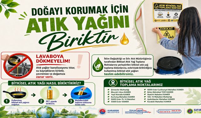KARABÜK'TE SIFIR ATIK İÇİN 12 NOKTADA GERİ DÖNÜŞÜM HAMLESİ