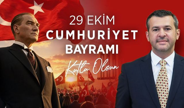 BAŞKAN ÇETİNKAYA’DAN 29 EKİM CUMHURİYET BAYRAMI MESAJI