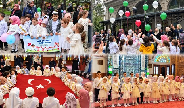 KARABÜK’TE MİNİKLERİN BED’İ BESMELE HEYECANI