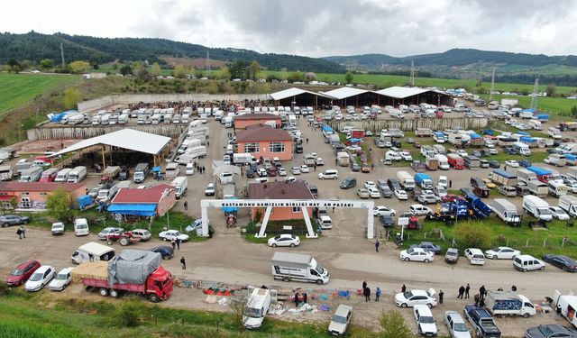 KASTAMONU'DA CANLI HAYVAN PAZARI KAPATILDI