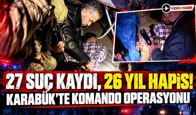 26 YIL HAPİS CEZASIYLA ARANAN HÜKÜMLÜ KISKIVRAK YAKALANDI