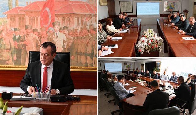 İL ÖZEL İDARESİNDE YAZ TEFTİŞİ SONUÇLARI ELE ALINDI