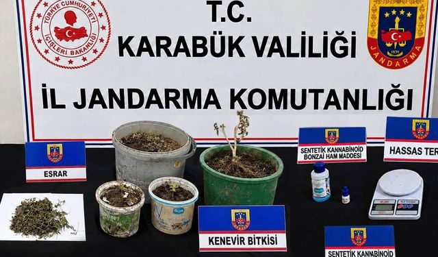 JANDARMADAN UYUŞTURUCU OPERASYONU 2 GÖZALTI
