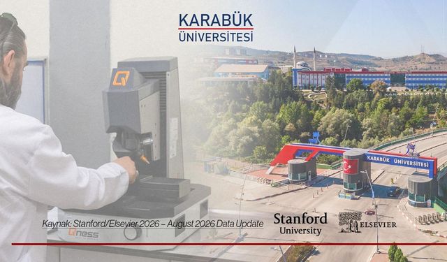 KARABÜK ÜNİVERSİTESİNDEN ULUSLARARASI BİLİM BAŞARISI