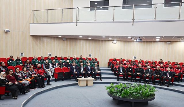 KARABÜK'TE ARAMA KURTARMA EKİPLERİ BELGELERİNİ ALDI