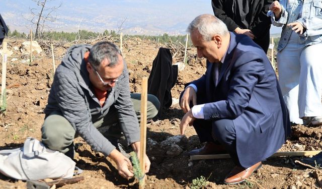 KARABÜK’TE ERASMUSDAYS İÇİN 250 FİDAN DİKİLDİ