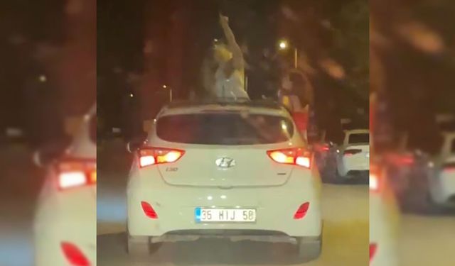 KARABÜK’TE TRAFİKTE PES DEDİRTEN GÖRÜNTÜLER