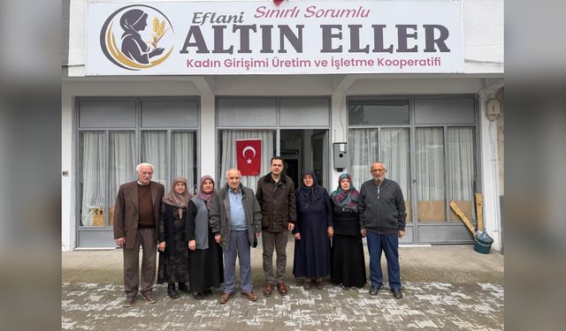 KAYMAKAM ÇELİK, EFLANİ’DE ÜRETEN KADINLARLA BULUŞTU
