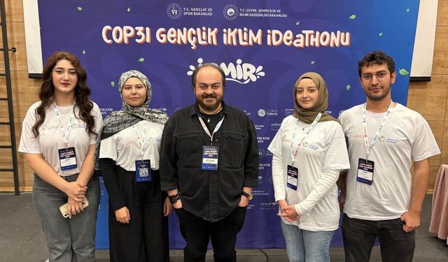KBÜ’LÜ MELİKE’NİN TAKIMI E-0 PROJESİYLE ZİRVEDE