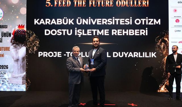 KBÜ'NÜN "OTİZM DOSTU RESTORAN REHBERİ" PROJESİNE ÖDÜL