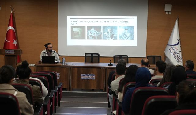 KBÜ’DE OSMANLI’DAN CUMHURİYET’E TARİHİ YOLCULUK