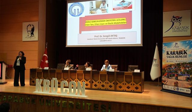 KBÜ’DE ULUSLARARASI SAĞLIK BİLİMLERİ KONGRESİ TAMAMLANDI