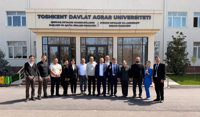 KBÜ’DEN ULUSLARARASI ANTEP FISTIĞI ARAŞTIRMASINA KATKI