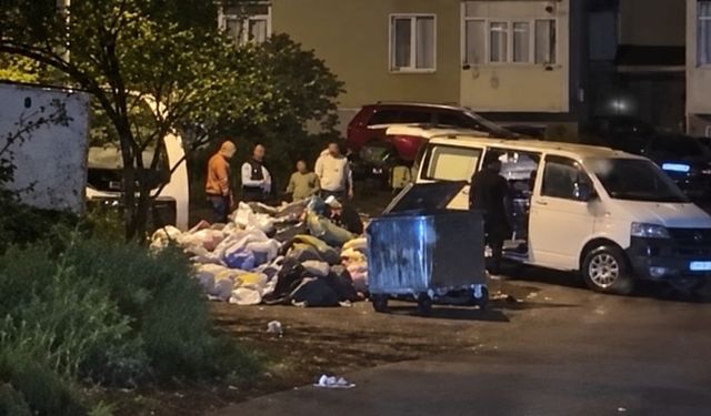 MAHALLE ARASINA MOLOZ ATILMASINA HALKTAN TEPKİ