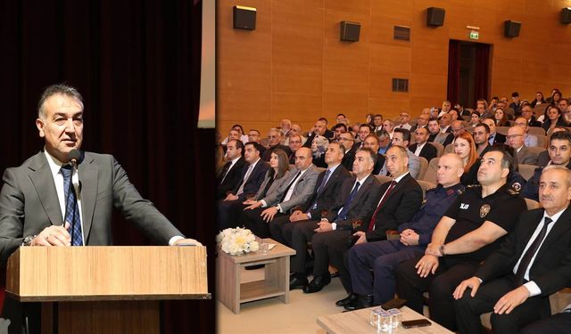 KARABÜK'TE OKUL GÜVENLİĞİ BİLGİLENDİRME TOPLANTISI YAPILDI