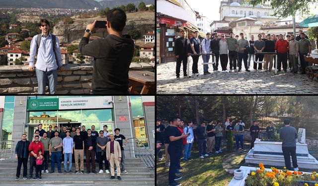 YURT ÖĞRENCİLERİ SAFRANBOLU’DA TARİHLE BULUŞTU