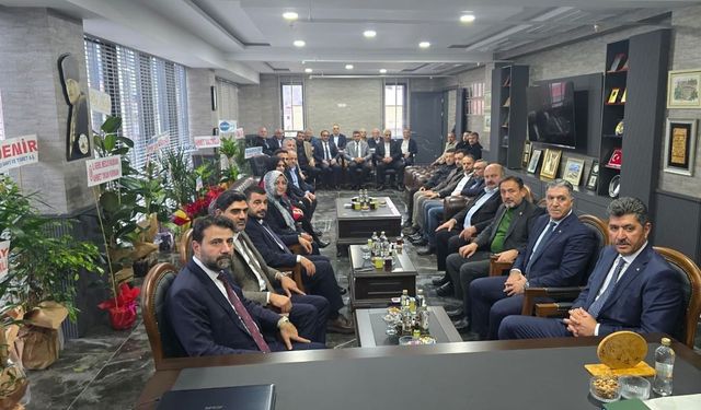 AK PARTİ HEYETİNDEN KARABÜK TSO'YA "HAYIRLI OLSUN" ZİYARETİ