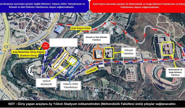 KARABÜK’TE KPSS İÇİN TRAFİK DÜZENLEMESİ: İŞTE GÜZERGAHLAR