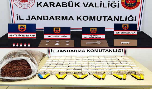 KARABÜK’TE UYUŞTURUCU VE KAÇAKÇILIK OPERASYONLARI: 11 ŞÜPHELİ