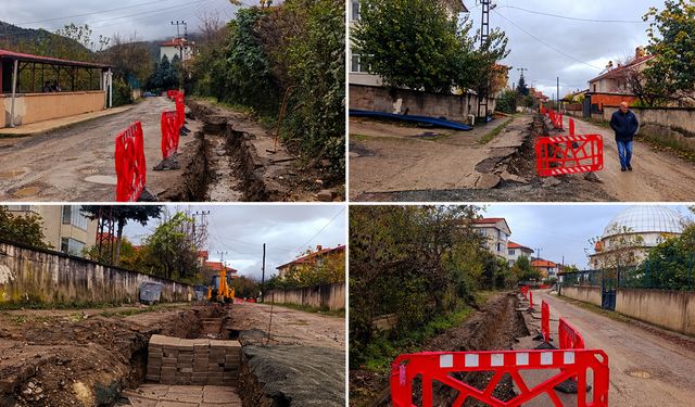 YENİCE’DE ELEKTRİK HATLARI YER ALTINA ALINIYOR