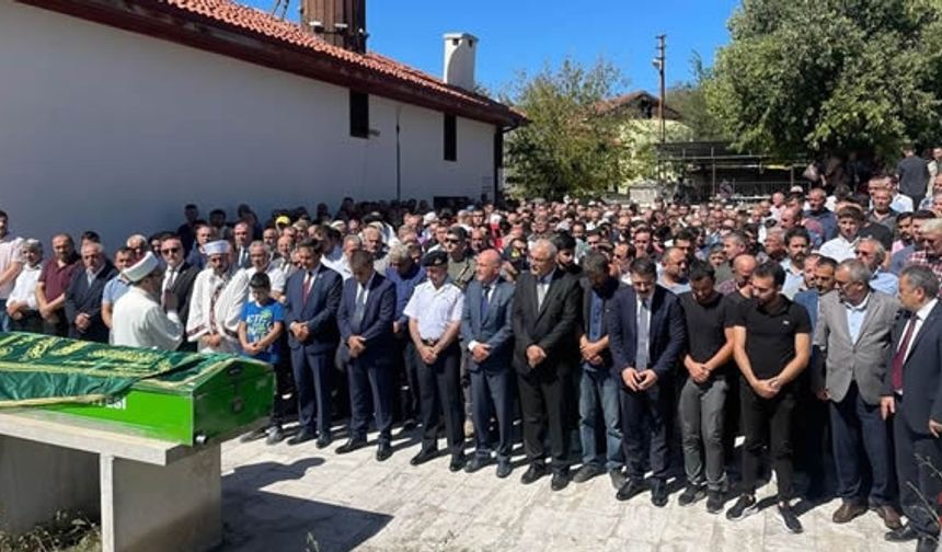 MUHTAR YALÇIN VATAN SON YOLCULUĞUNA UĞURLANDI
