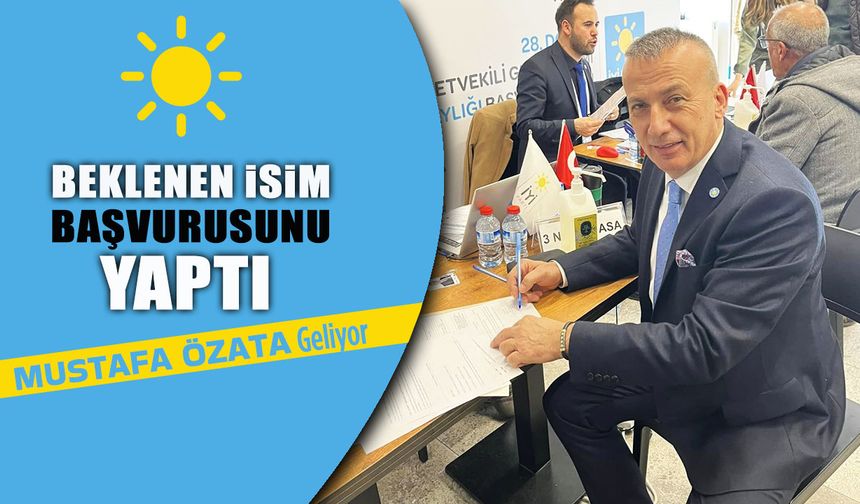 İYİ PARTİ'DE BEKLENEN İSİM ADAY ADAYLIĞI BAŞVURUSUNU YAPTI