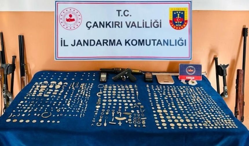 ÇANKIRI'DA TARİHİ ESER OPERASYONU