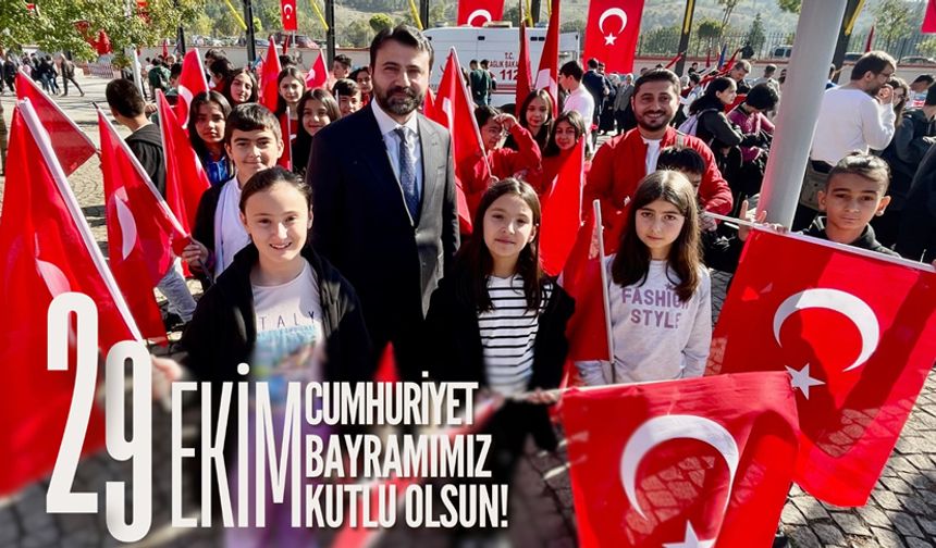 MİLLETVEKİLİ ŞAHİN'DEN 29 EKİM CUMHURİYET BAYRAMI MESAJI