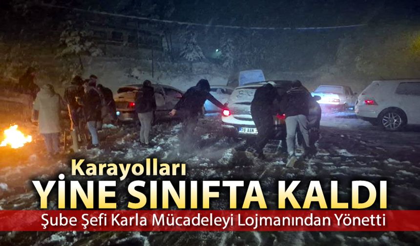 KARAYOLLARI SAFRANBOLU ŞUBESİ YİNE SINIFTA KALDI