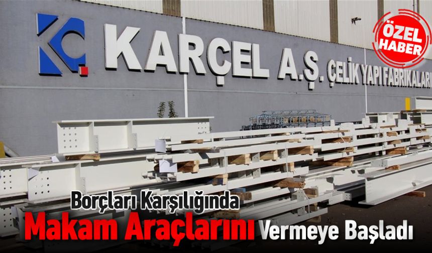 BORÇLARI KARŞILIĞINDA MAKAM ARAÇLARINI MI VERMEYE BAŞLADI..?