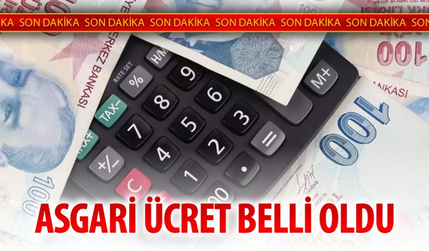 2025 YILI ASGARİ ÜCRET BELLİ OLDU !