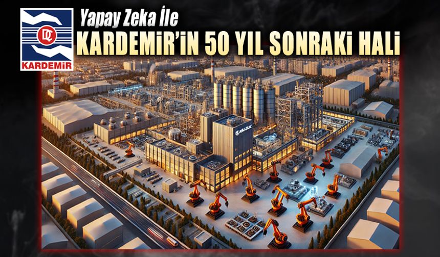YAPAY ZEKAYA GÖRE KARDEMİR’İN 50 YIL SONRAKİ HALİ