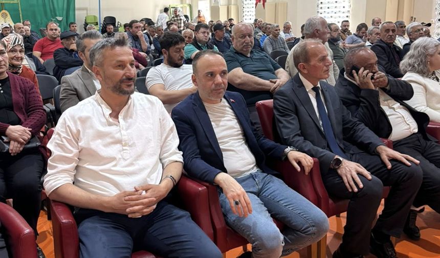 BAŞKAN CIVA ESNAF KOOPERATİFİ GENEL KURULU'NA KATILDI
