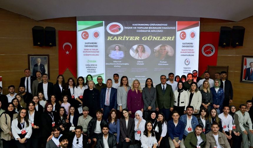 İŞ DÜNYASI KASTAMONU ÜNİVERSİTESİNDE ÖĞRENCİLERLE BULUŞTU