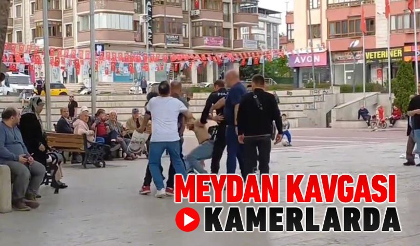 MEYDAN KAVGASI KAMERALARDA