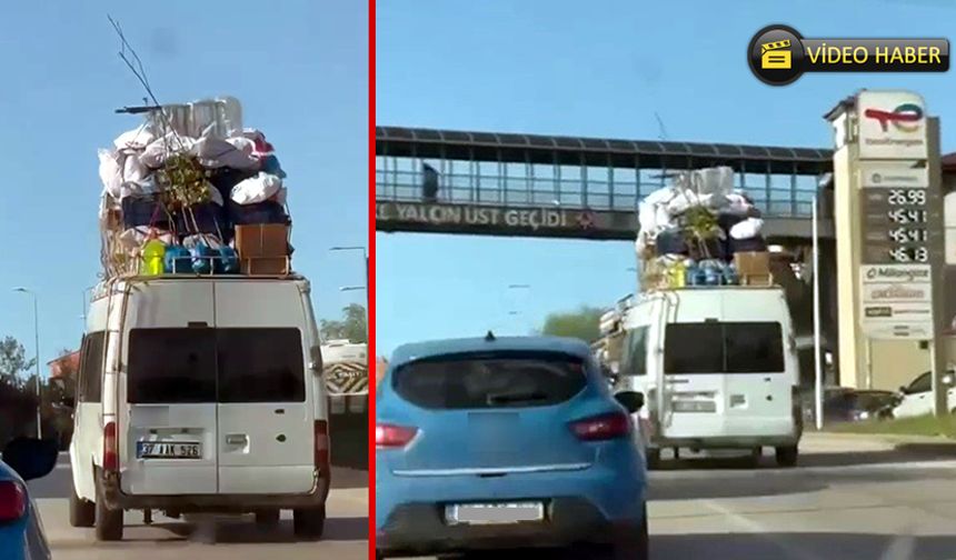 TEHLİKELİ YOLCULUKLAR KAMERADA