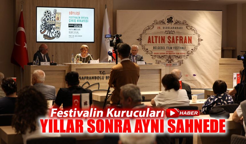 FESTİİVALİN KURUCULARI YILLAR SONRA AYNI SAHNEDE