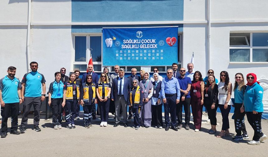 "SAĞLIKLI ÇOCUK, SAĞLIKLI GELECEK" PROGRAMINA YOĞUN KATILIM