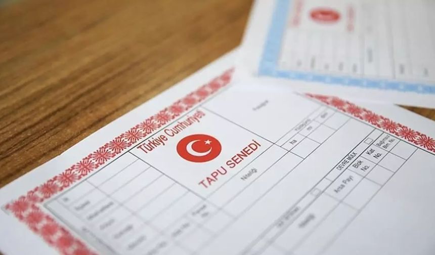 TAPU İŞLEMLERİNE YÜZDE 200'E VARAN ZAM!