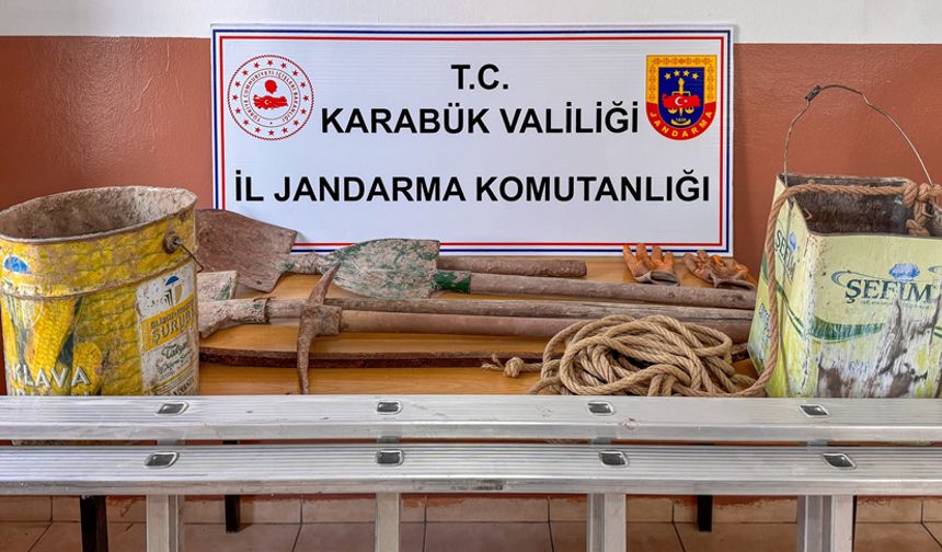 KARABÜK'TE DEFİNE AVCILARINA GEÇİT YOK