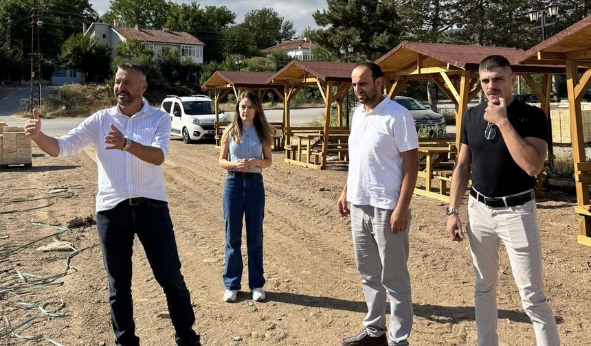 ESKİPAZAR’DA MİLLET BAHÇESİ TAMAMLANMAK ÜZERE