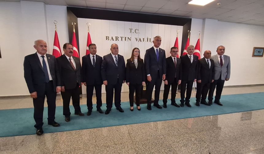 KÜLTÜR VE TURİZM BAKANI MEHMET NURİ ERSOY BARTIN'DA