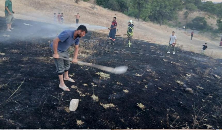 OT YANGINI BÜYÜMEDEN SÖNDÜRÜLDÜ