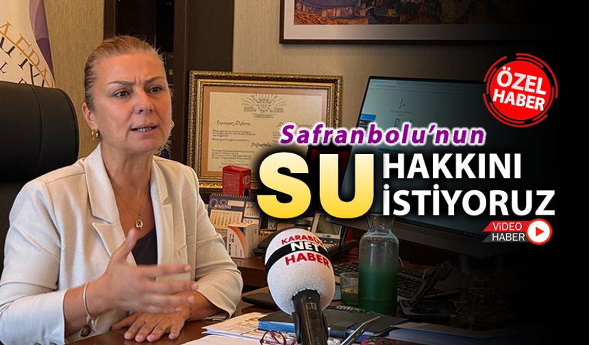 TOPUKLU EFE İLÇENİN SU KONUSUNDA AĞIR KONUŞTU
