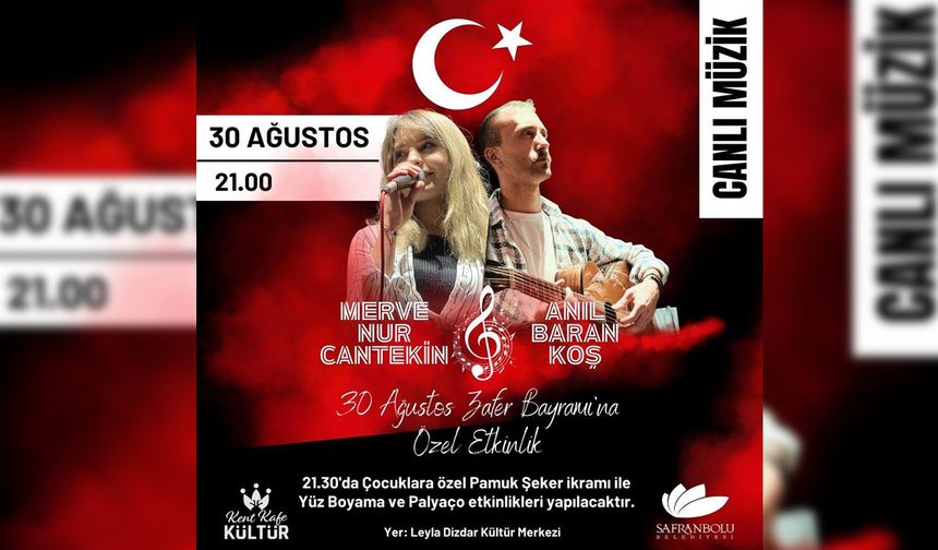 SAFRANBOLU’DA 30 AĞUSTOS’A ÖZEL ETKİNLİKLER DÜZENLENİYOR