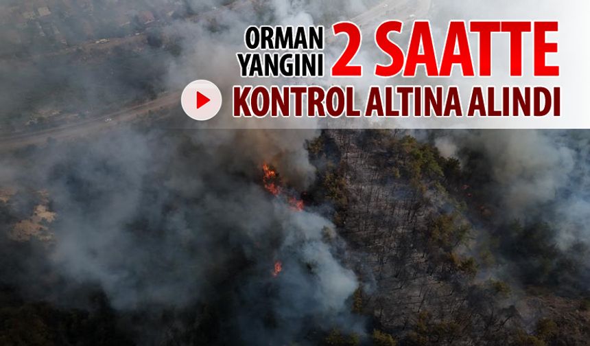 ORMAN YANGINI KONTROL ALTINA ALINDI