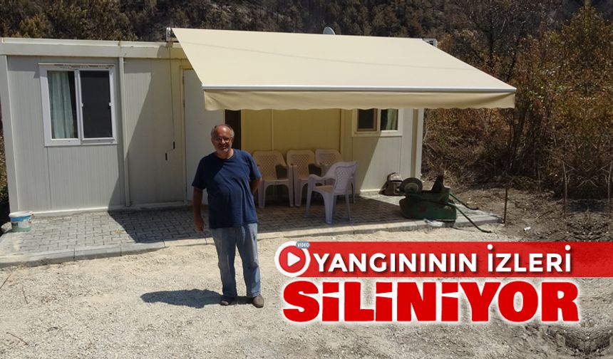 YANGININ İZLERİ SİLİNİYOR