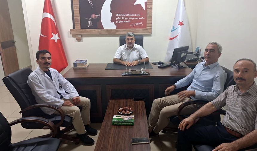 YENİCE DEVLET HASTANESİ'NDE DEĞERLENDİRME TOPLANTISI