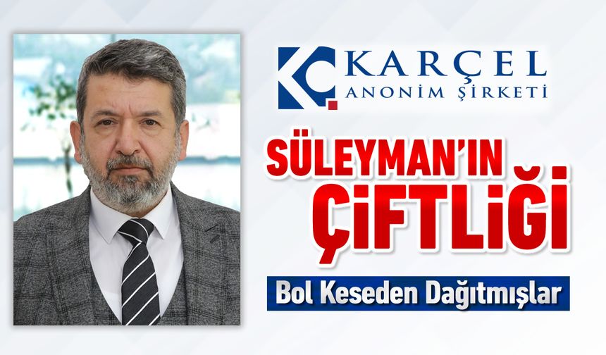 KARÇEL’DE SAVURGANLIK İDDİALARI “SÜLEYMAN’IN ÇİFTİĞİ OLMUŞ”