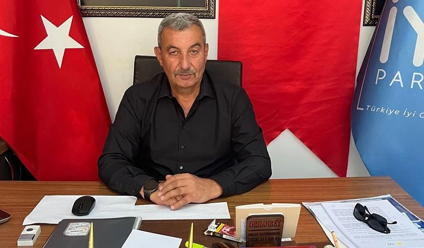 İYİ PARTİ İL BAŞKANI ŞABAN ŞAHİN'DEN ÖĞRETMENLER GÜNÜ MESAJI